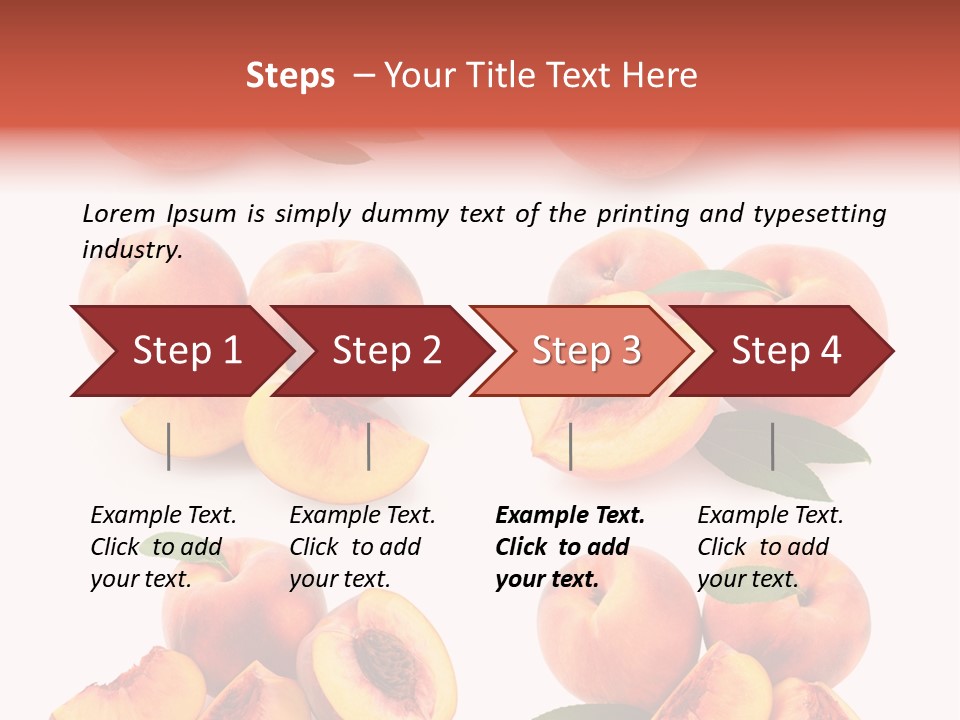 Set Half Fresh PowerPoint Template