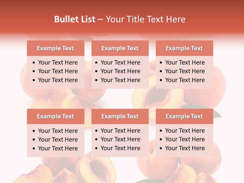 Set Half Fresh PowerPoint Template