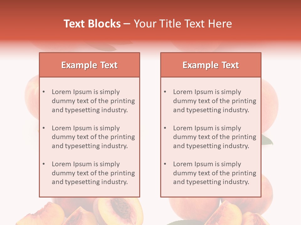 Set Half Fresh PowerPoint Template