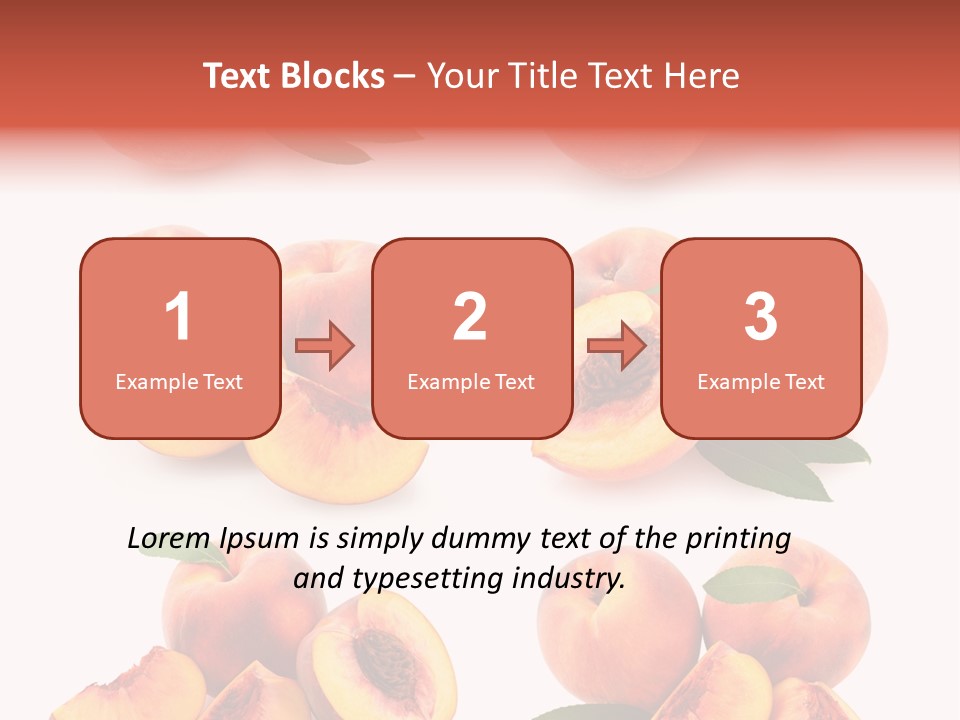Set Half Fresh PowerPoint Template