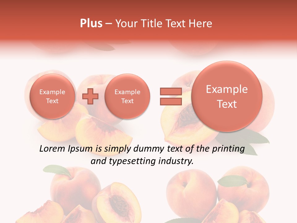 Set Half Fresh PowerPoint Template