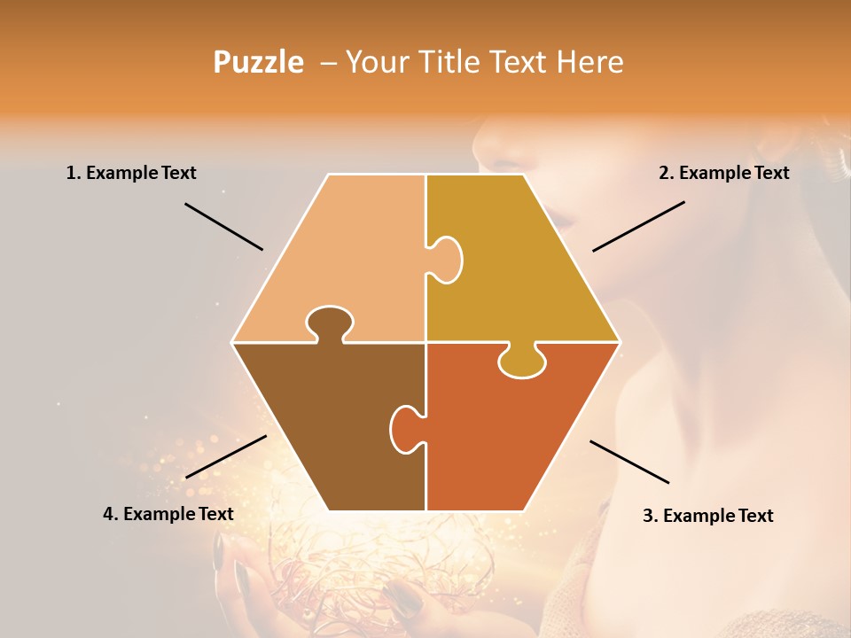 Jewelry Cosmetic Fashion PowerPoint Template