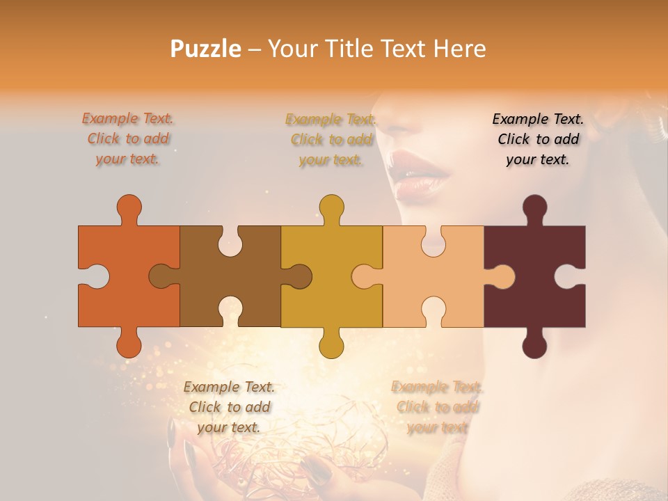 Jewelry Cosmetic Fashion PowerPoint Template