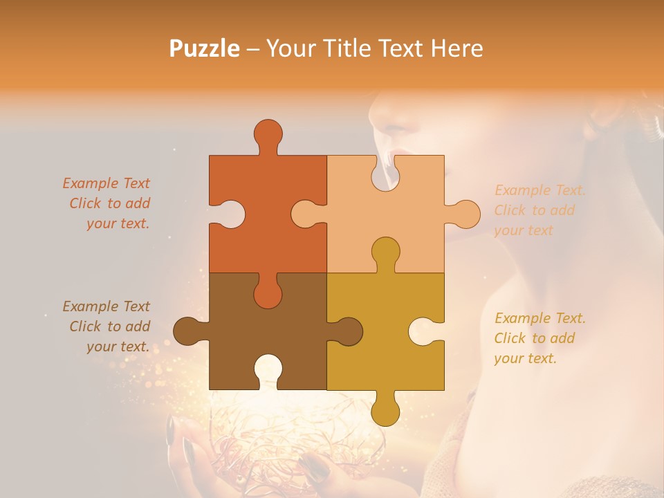 Jewelry Cosmetic Fashion PowerPoint Template