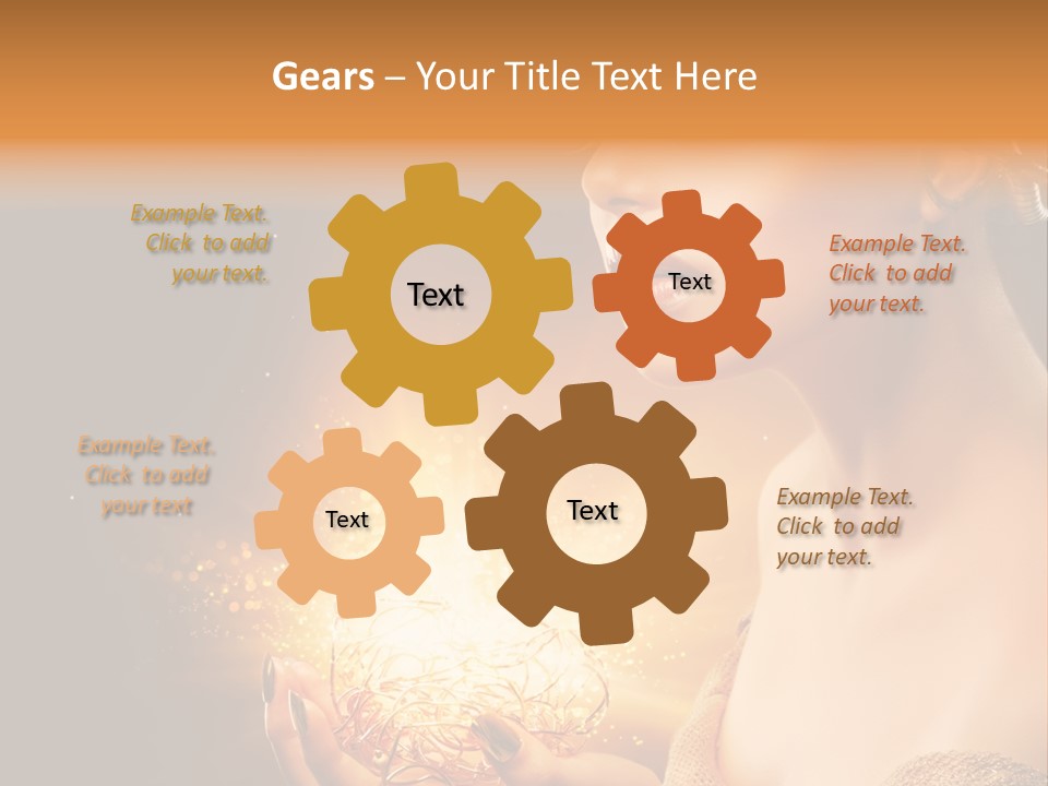 Jewelry Cosmetic Fashion PowerPoint Template