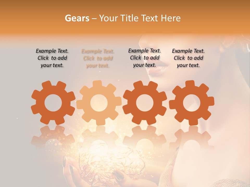 Jewelry Cosmetic Fashion PowerPoint Template