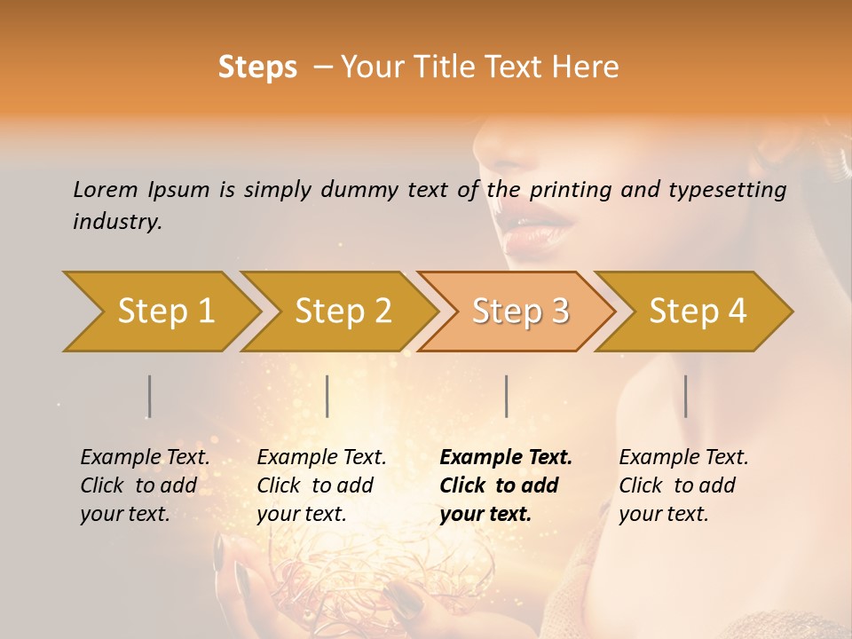 Jewelry Cosmetic Fashion PowerPoint Template