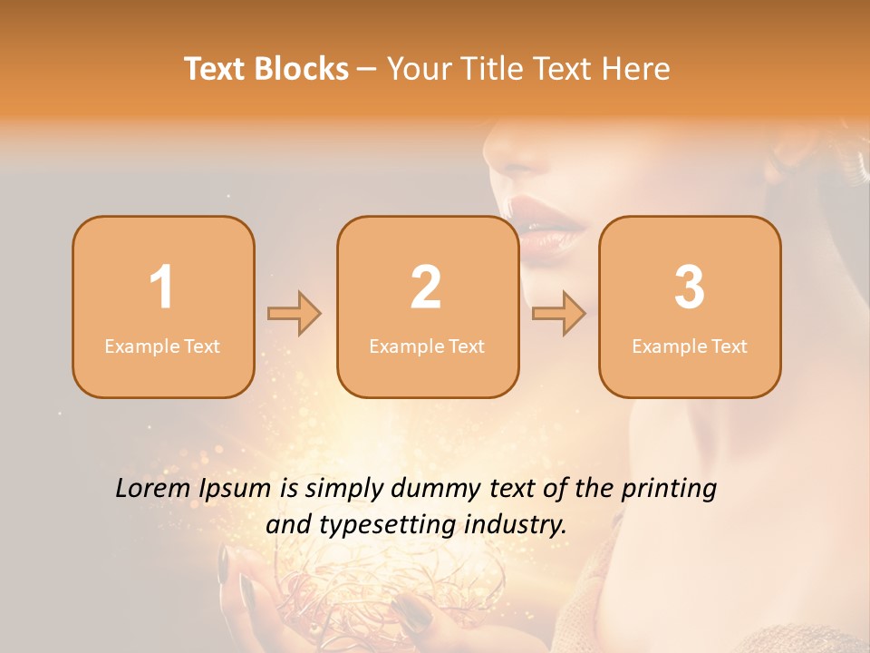 Jewelry Cosmetic Fashion PowerPoint Template