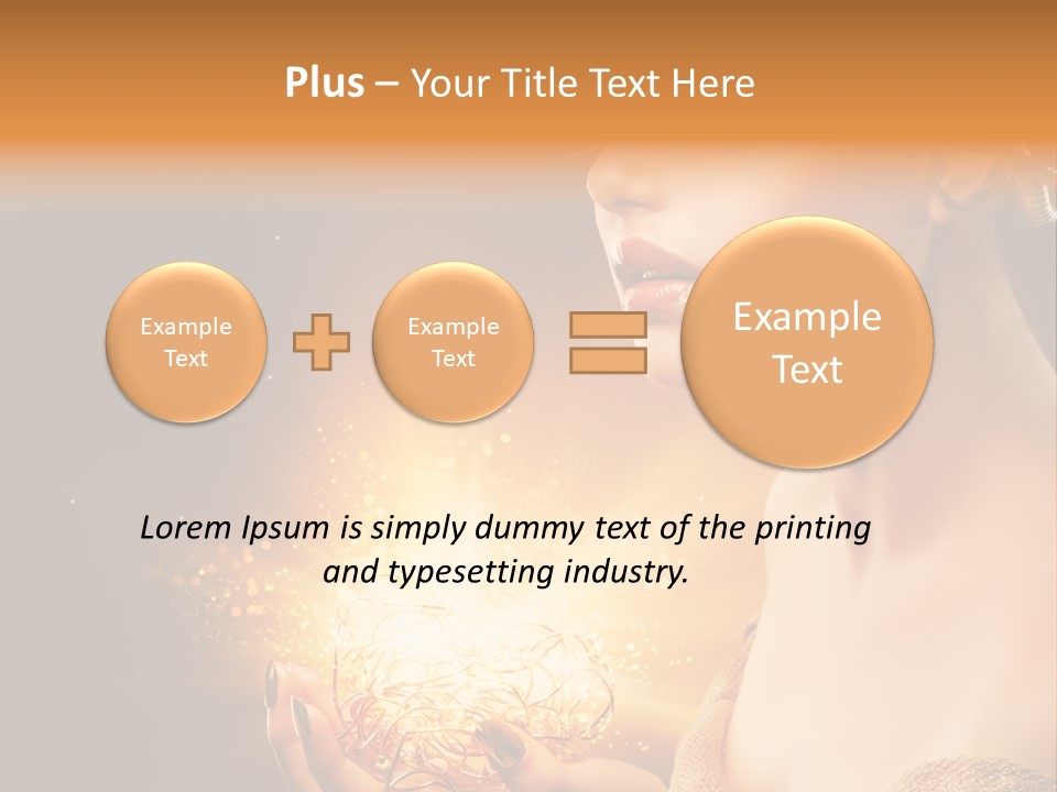 Jewelry Cosmetic Fashion PowerPoint Template