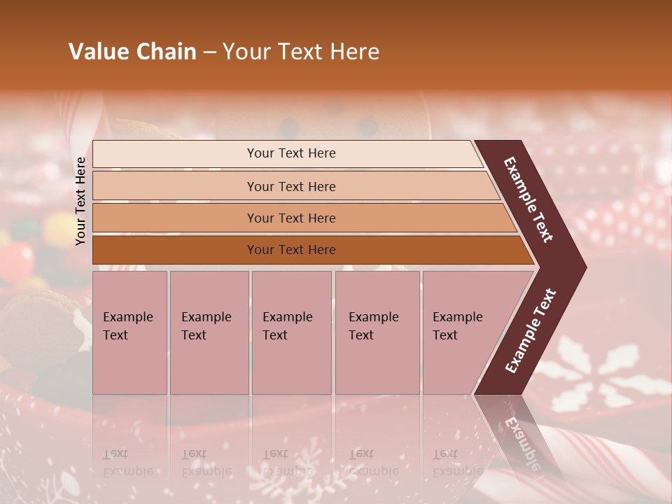 Xmas Stick Colorful PowerPoint Template