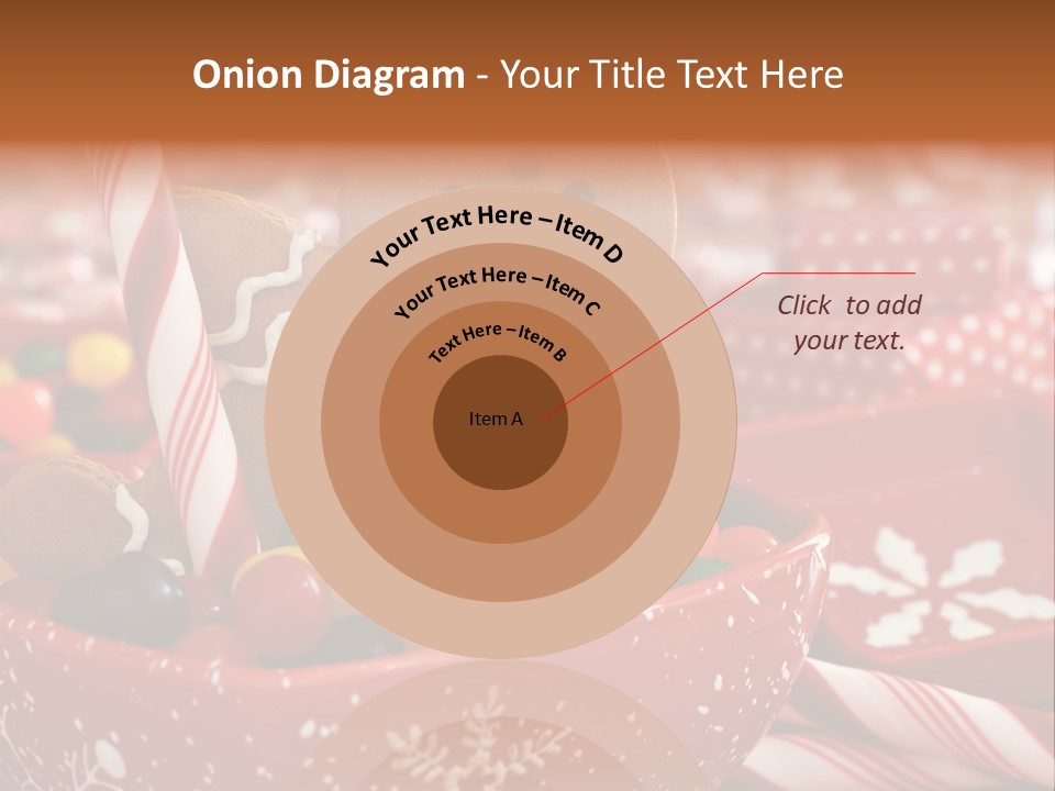 Xmas Stick Colorful PowerPoint Template