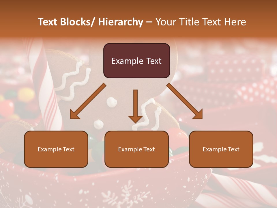 Xmas Stick Colorful PowerPoint Template