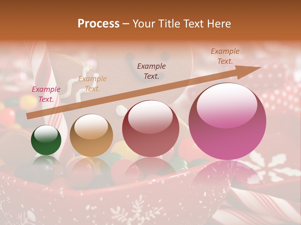 Xmas Stick Colorful PowerPoint Template