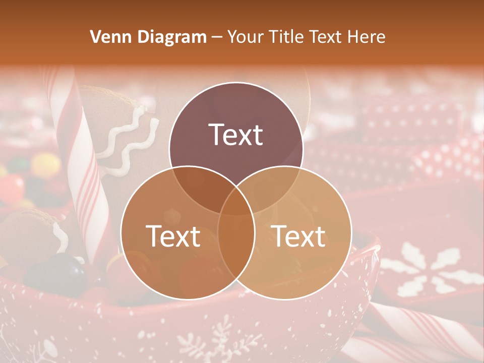Xmas Stick Colorful PowerPoint Template