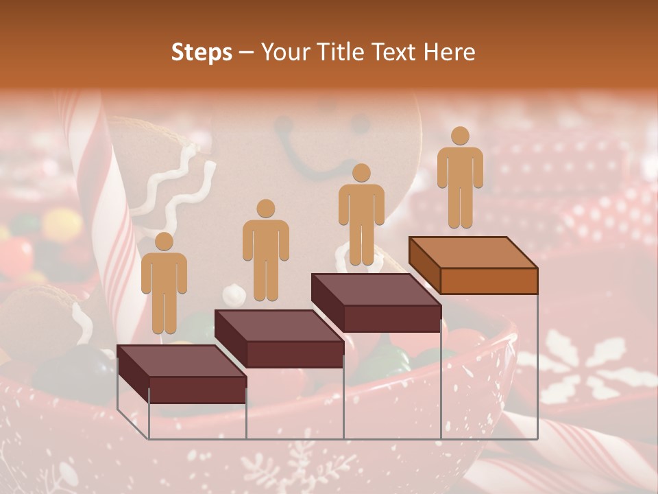 Xmas Stick Colorful PowerPoint Template