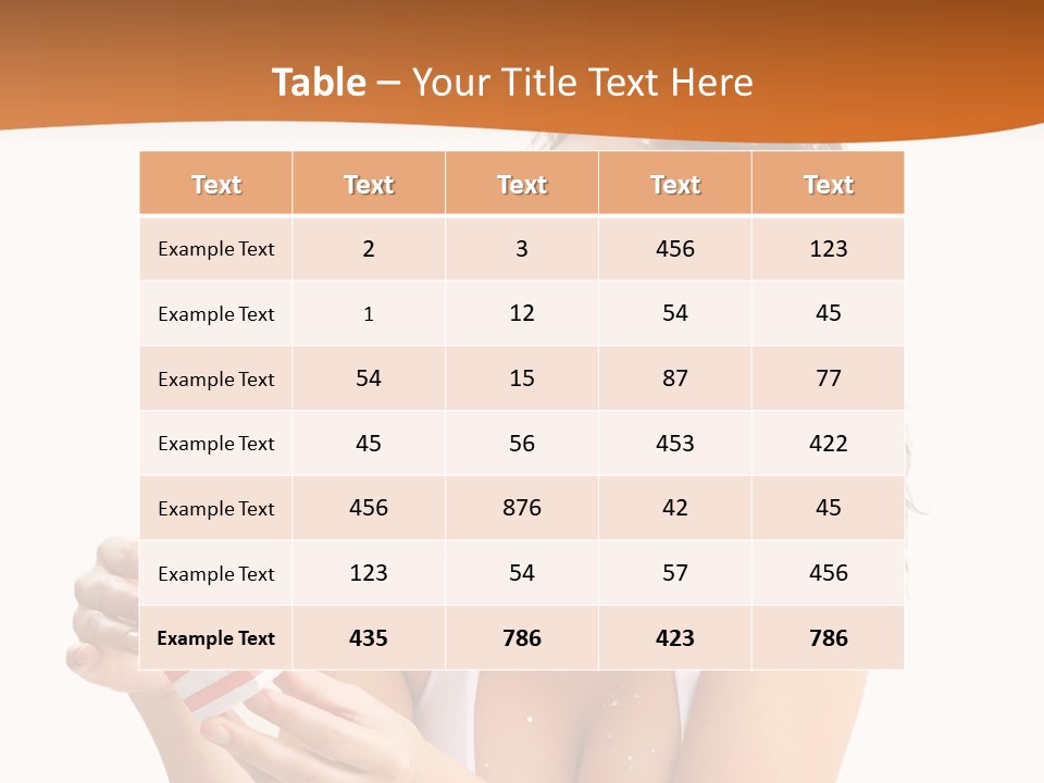 Year Beautiful Sexy PowerPoint Template