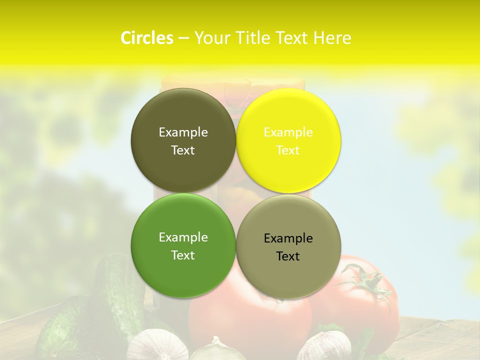 Spicy Eating Organic PowerPoint Template