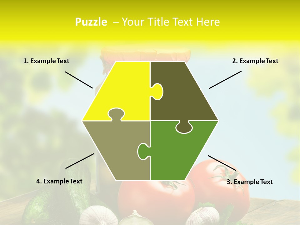 Spicy Eating Organic PowerPoint Template