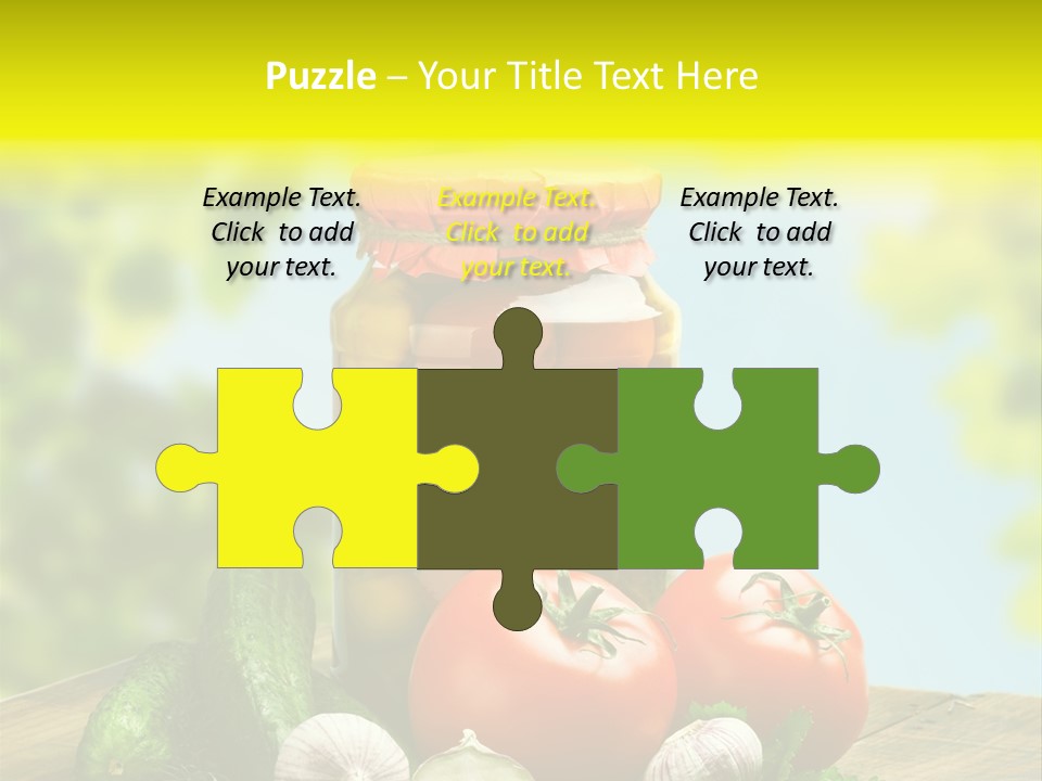 Spicy Eating Organic PowerPoint Template