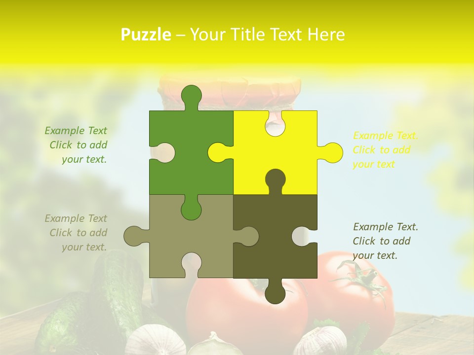 Spicy Eating Organic PowerPoint Template