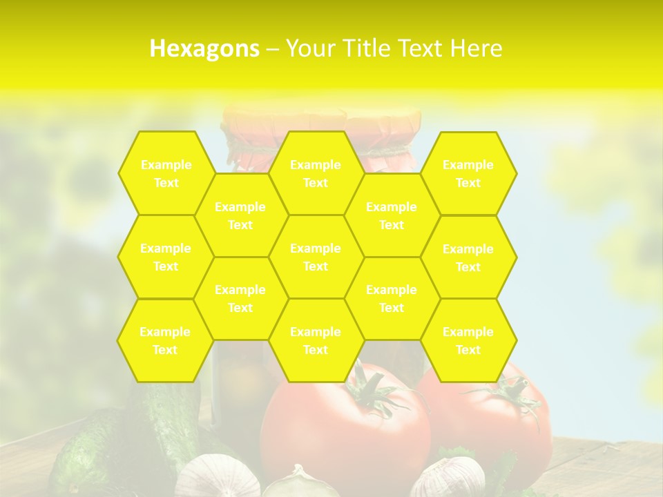 Spicy Eating Organic PowerPoint Template