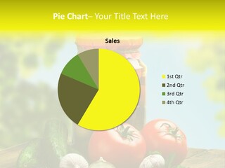 Spicy Eating Organic PowerPoint Template