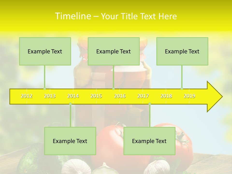 Spicy Eating Organic PowerPoint Template