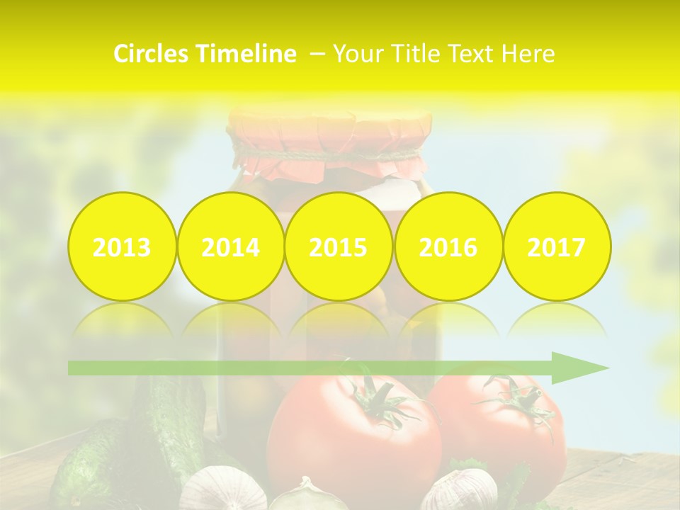 Spicy Eating Organic PowerPoint Template