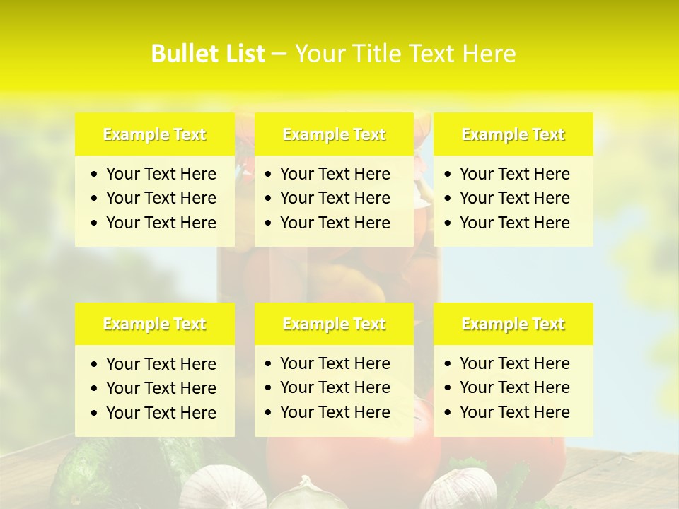 Spicy Eating Organic PowerPoint Template