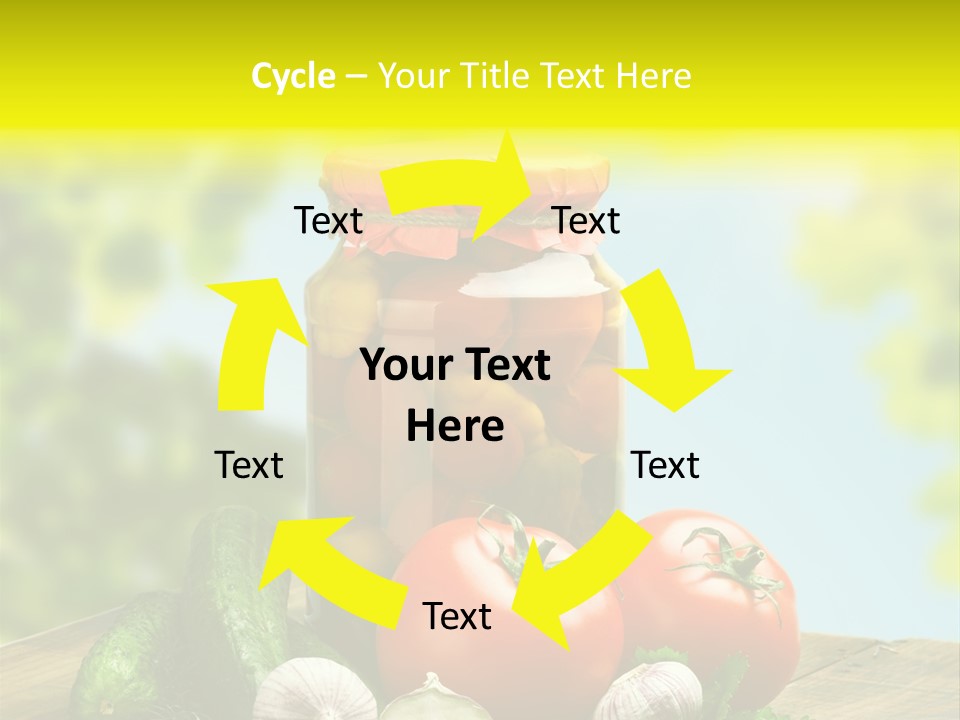 Spicy Eating Organic PowerPoint Template