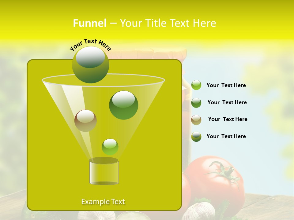 Spicy Eating Organic PowerPoint Template