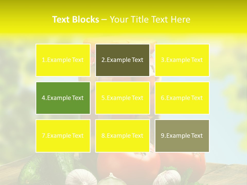 Spicy Eating Organic PowerPoint Template