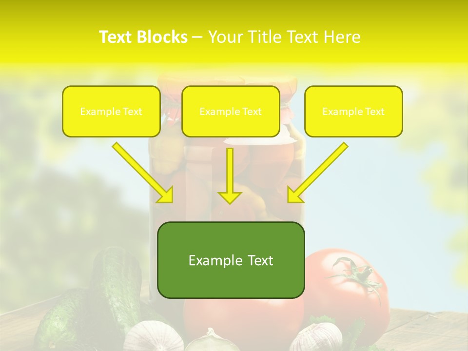 Spicy Eating Organic PowerPoint Template