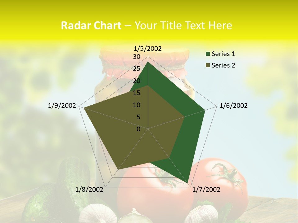 Spicy Eating Organic PowerPoint Template