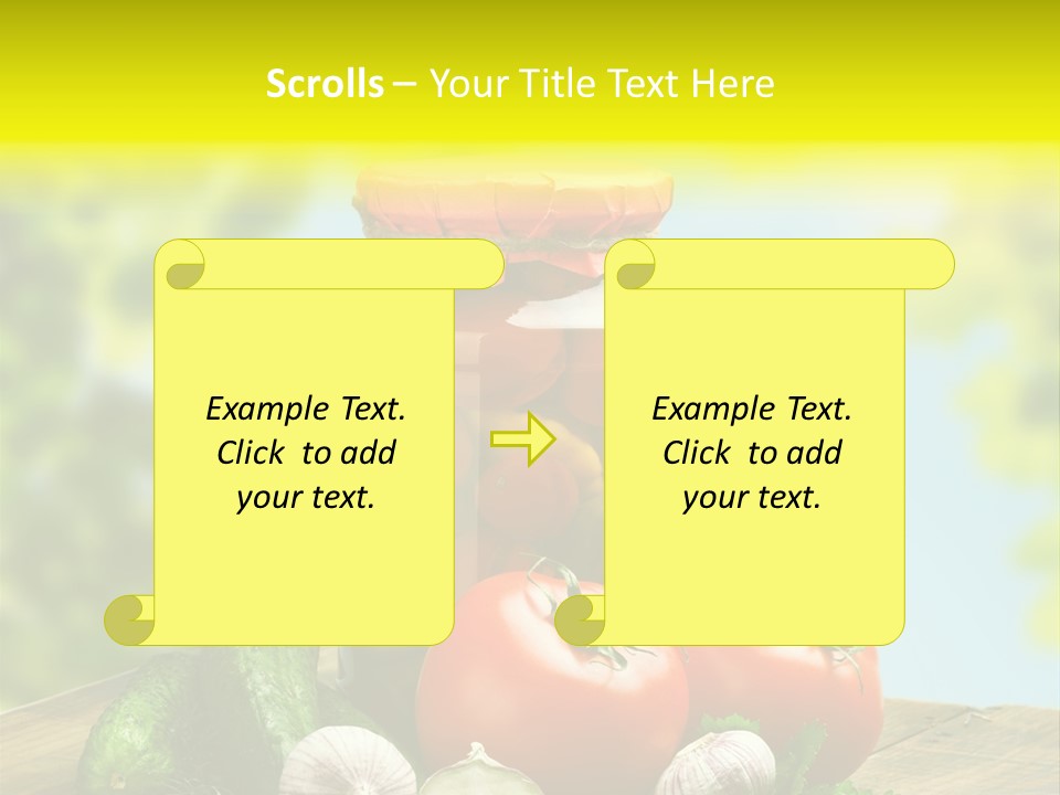 Spicy Eating Organic PowerPoint Template