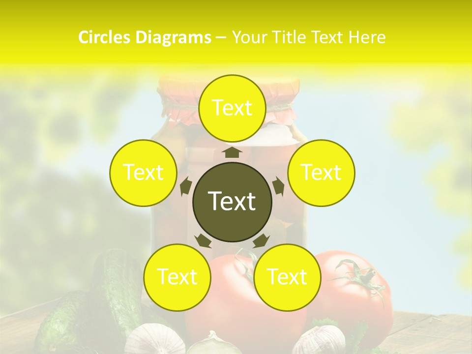 Spicy Eating Organic PowerPoint Template