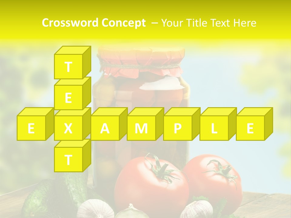 Spicy Eating Organic PowerPoint Template