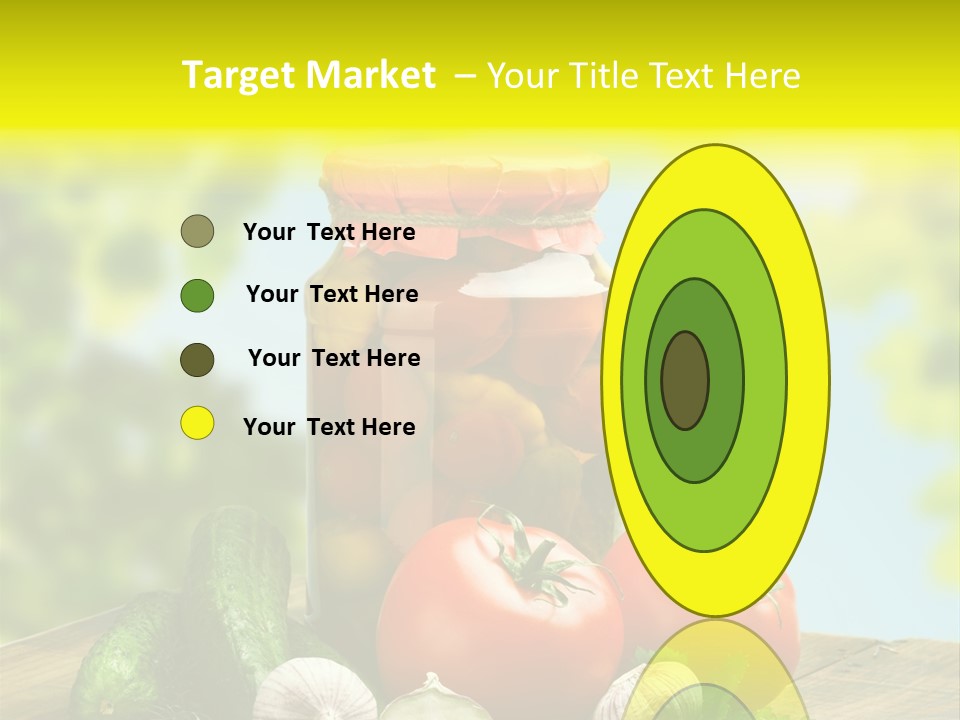Spicy Eating Organic PowerPoint Template