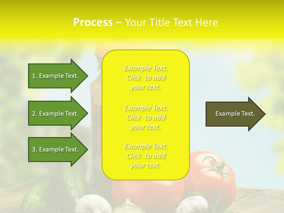Spicy Eating Organic PowerPoint Template