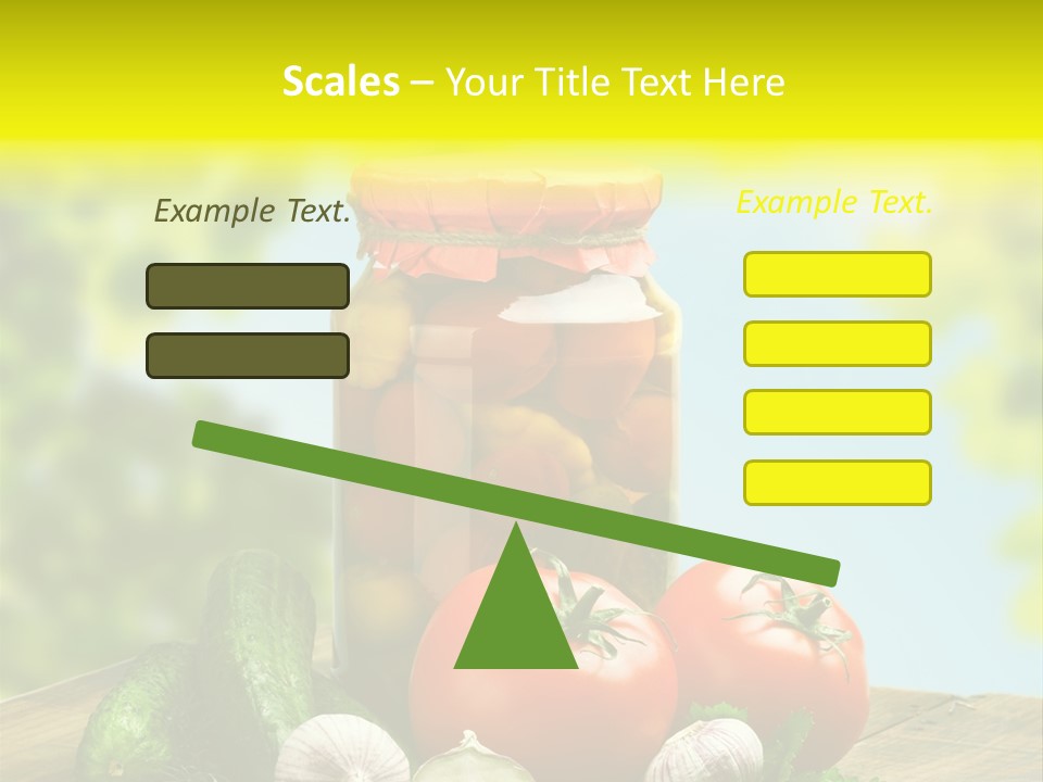 Spicy Eating Organic PowerPoint Template