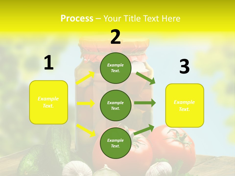 Spicy Eating Organic PowerPoint Template