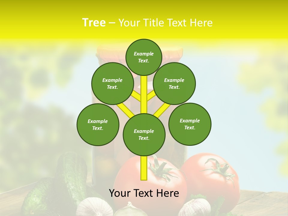 Spicy Eating Organic PowerPoint Template