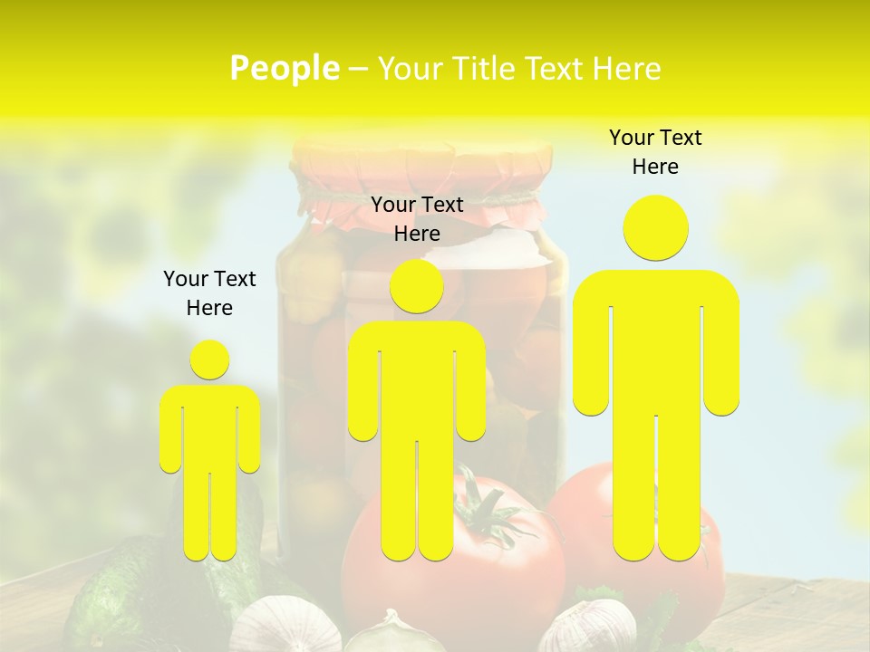 Spicy Eating Organic PowerPoint Template