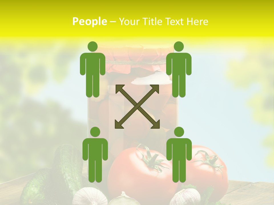 Spicy Eating Organic PowerPoint Template