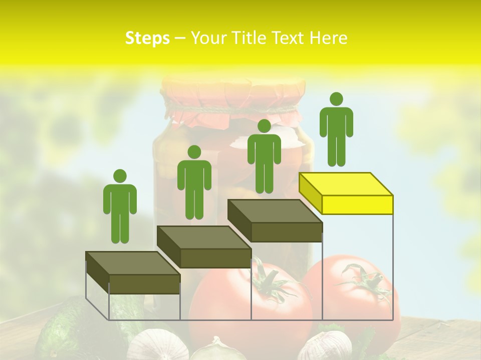 Spicy Eating Organic PowerPoint Template