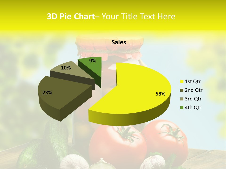 Spicy Eating Organic PowerPoint Template