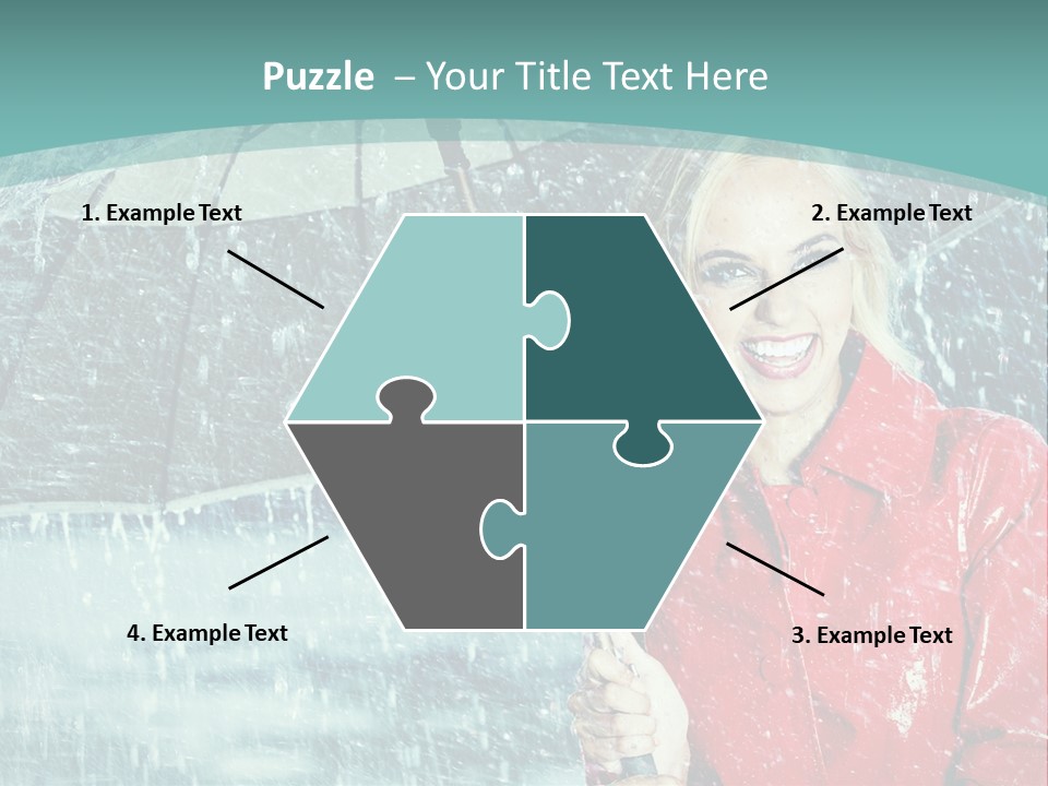 Leisure Look Rainy PowerPoint Template