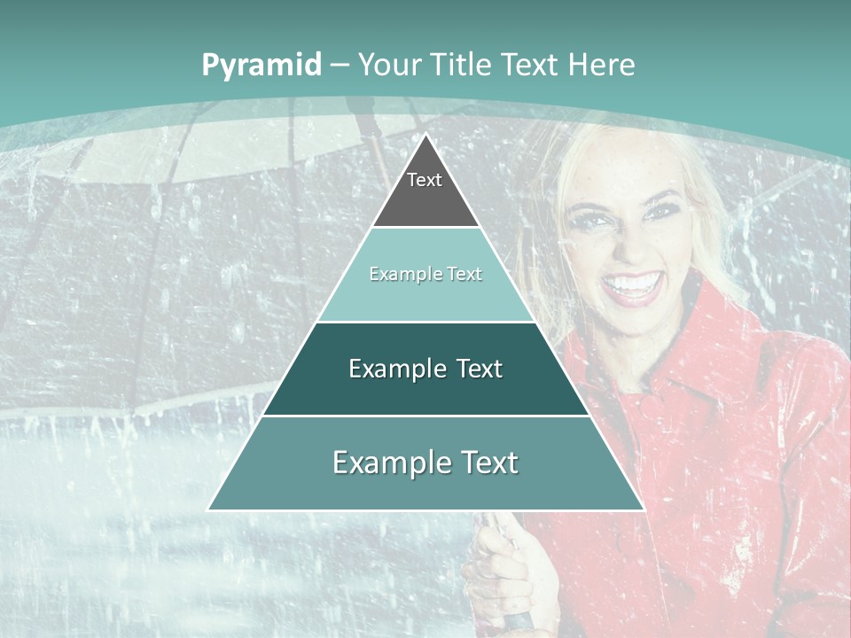 Leisure Look Rainy PowerPoint Template