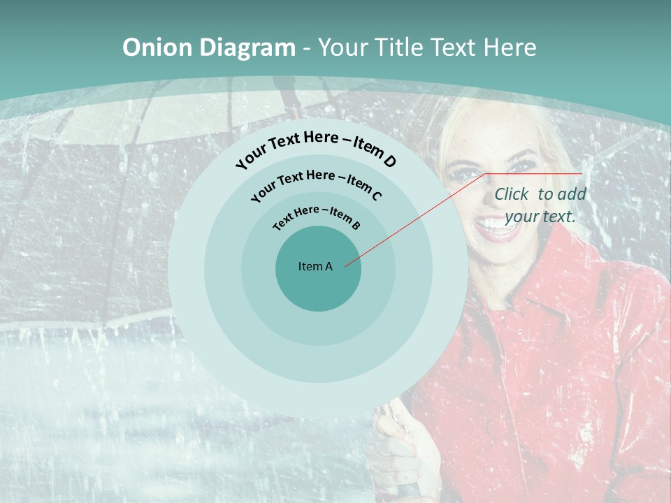 Leisure Look Rainy PowerPoint Template