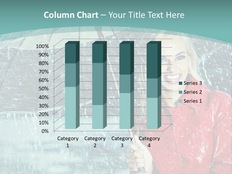 Leisure Look Rainy PowerPoint Template